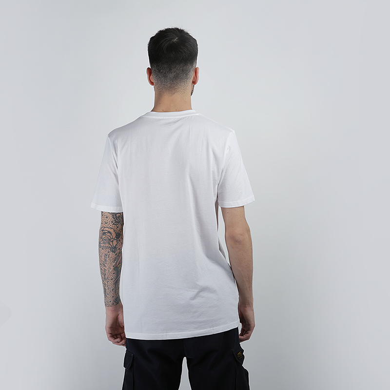 Мужская футболка Carhartt WIP Standard Crew Neck T-Shirt 2 Pack (I020460-white/navy)  - цена, описание, фото 6